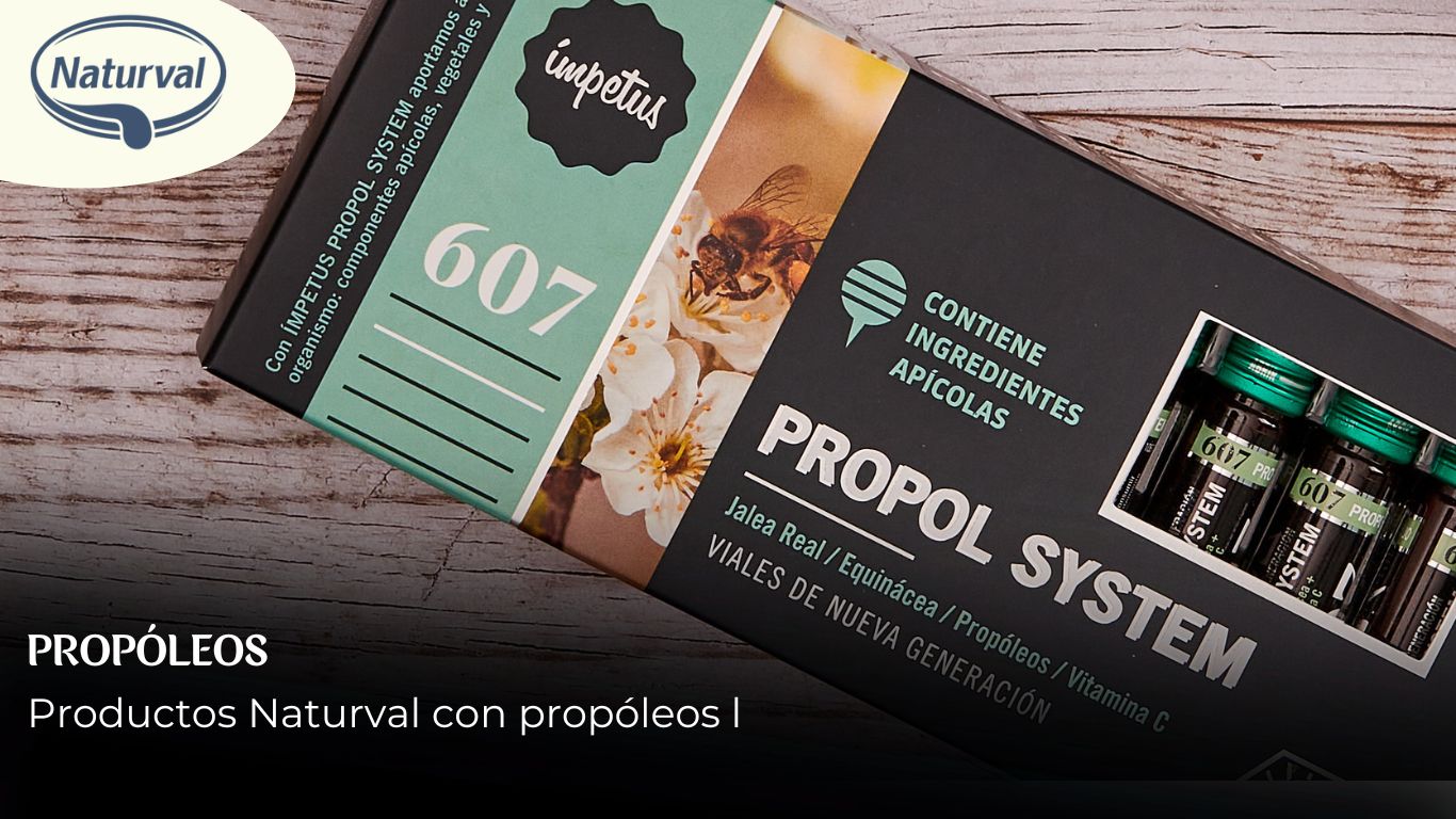 Productos Naturval con propóleos